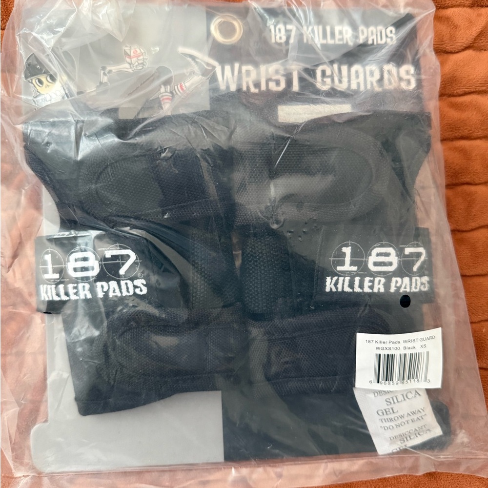 Black Wrist Guards